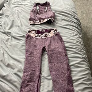 Gymshark sports bra and leggings